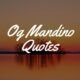 og mandino quotes greatest salesman in the world - i will persist until i succeed
