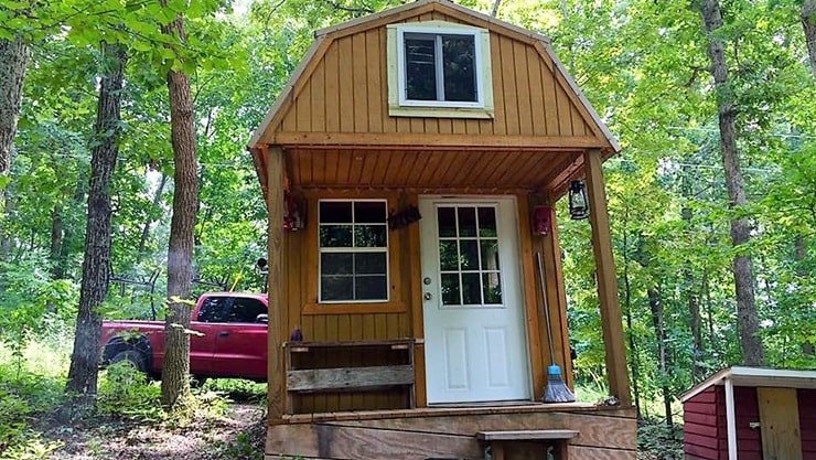 Lofted Cabin Shed